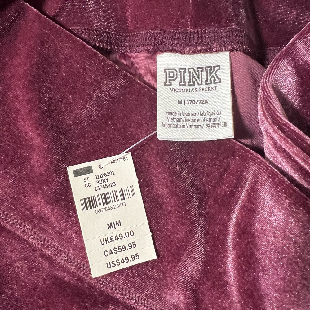 NWT Velvet Victoria Secret Leggings - Picture 4 of 4